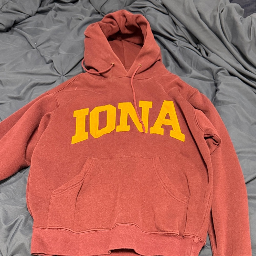 Iona Maroon Hoodie